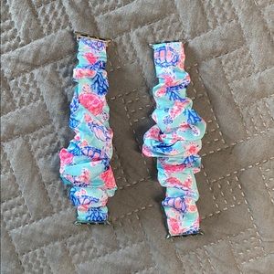 Lilly Pulitzer Scrunchy Apple Watch Bands